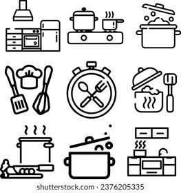 cooking icon design for templates.