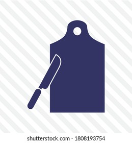 Cooking icon. isolated in striped background