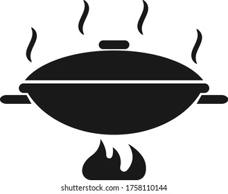 icono de cocina. icono de utensilios de cocina. icono de cocinar