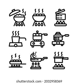 cooking icon or logo isolated sign symbol vector illustration - Collection of high quality black style vector icons
