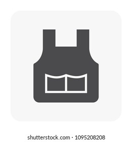 Cooking icon on white.