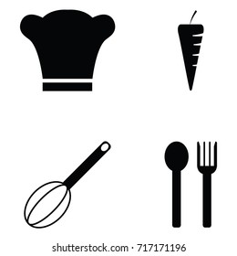 Cooking icon set