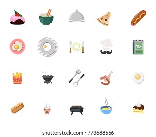 Cooking icon set