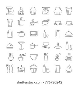 Cooking Icon Set