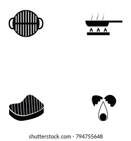 cooking icon set