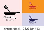 Cooking icon and symbol vector template. Cooking icon and symbol vector. Love Cooking Logo, vector illustration