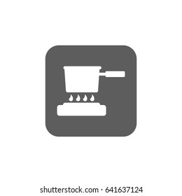 Cooking Icon in trendy flat style isolated on white background. Award symbol for your web site design, logo, app, UI. Vector illustration, EPS10.