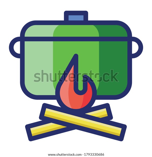 Cooking icon vector\
illustration design