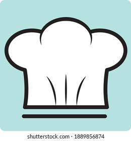 Diseño ilustrador vectorial de icono de cocina aislado en fondo azul.