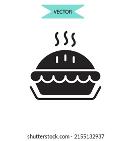 Cooking icons  symbol vector elements for infographic web