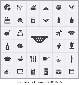  cooking icons universal set 