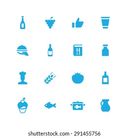 cooking icons universal set for web and mobile