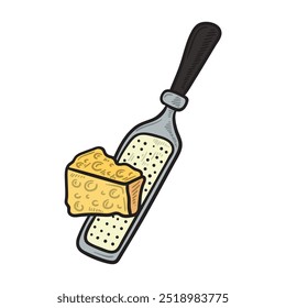 Ilustración de cocina coloreada - Cooking 05