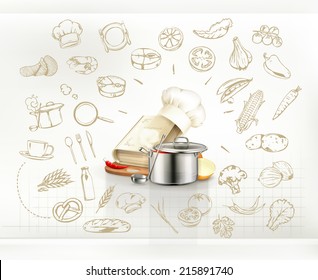 Cooking infographics, vector