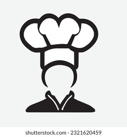 Cooking isolated flat icons on white background with professional cookers vector illustration