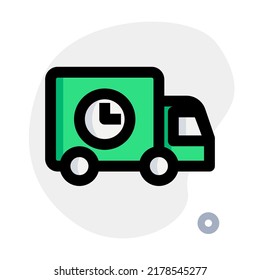 Cooking items wagon is waiting for supplies delivered