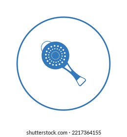 Cooking kitchen filter sifter icon | Circle version icon |