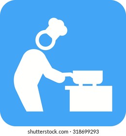 Cooking, kitchen, food icon vector image. Can also be used for activities. Suitable for use on web apps, mobile apps and print media.