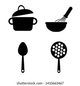 Cooking and kitchen icon collection