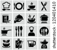 food cooking icons