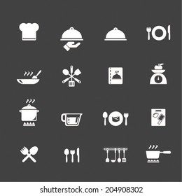 Cooking and kitchen icons