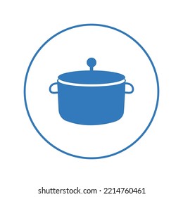 Icono de cocina de cocción | Icono de versión circular |