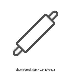 Cooking and kitchen related icon outline and linear vector.