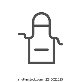Cooking and kitchen related icon outline and linear vector.