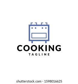 Cooking kitchen template logo design