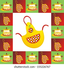 Cooking kitchen vector illustration