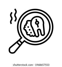 cooking leisure line icon vector. cooking leisure sign. isolated contour symbol black illustration
