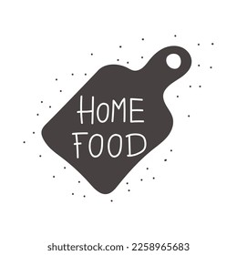 Cooking lettering Hand drawn vector illustration. Can be used for badges, labels, logo, bakery, street festival, farmers market, country fair, shop, kitchen classes, cafe, food studio.