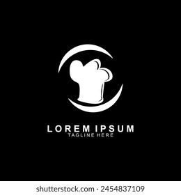 Cooking logo. Chef logo. Icon or symbol for restaurant menu design.