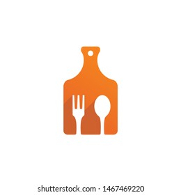 Cooking Logo Design Template Isolated On White Background