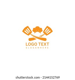 Cooking logo. Icon or symbol for design menu restaurant. Vector illustration