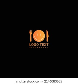Cooking logo. Icon or symbol for design menu restaurant. Vector illustration