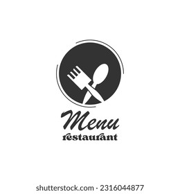 Cooking, cooking logo. Icons and labels for restaurant or cafe menu design.