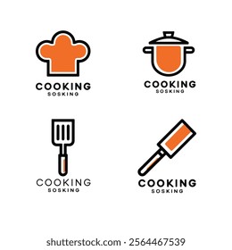 Cooking logo and poster templates