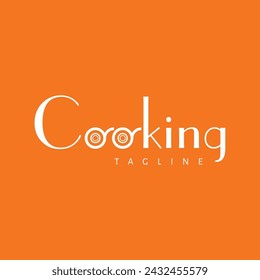 Cooking logo, Restaurant Logo, Catering Logo, Chef Home logo vector