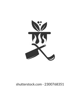 cooking logo template. Icon Illustration Brand Identity. Isolated and flat illustration. Vector graphic