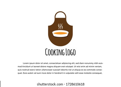 cooking logo template for restaurant and food company