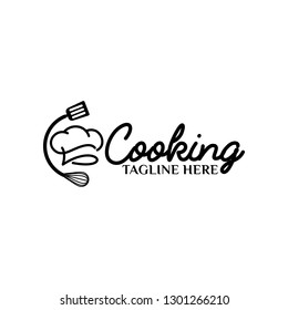 Cooking Logo Template Vector Stock Vector (Royalty Free) 1301266210 ...