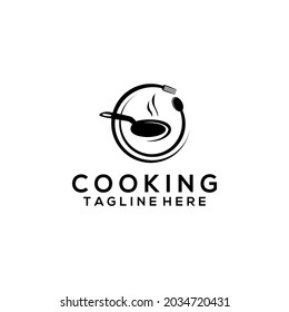 Cooking logo template vector. Cooking logo for bussines
