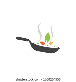 Diseño de ilustraciones vectoriales de logotipo de cocina