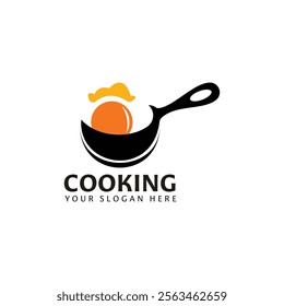 Cooking logo template. Vector illustration. Design element.