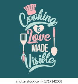 Cocinar es amor hecho visible. Cantos y Citas de Cocina.