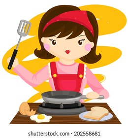 Cooking Mother