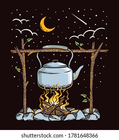 ilustración de vectores naturales