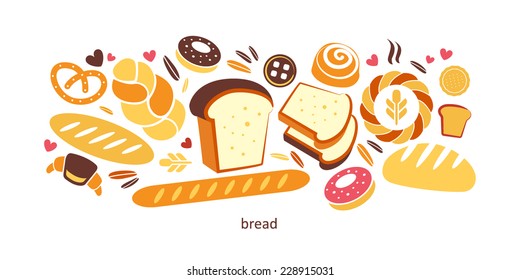 cooking objects bread