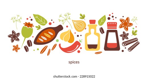 cooking objects spices